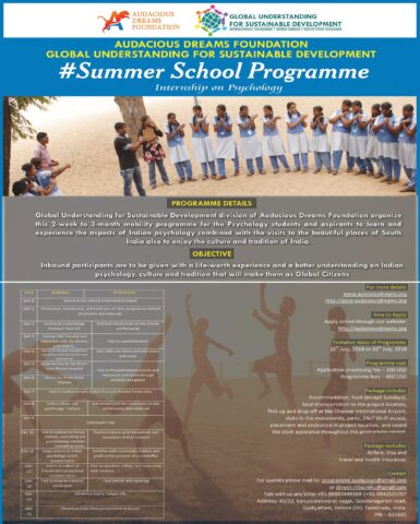 Summer School Programme 2018